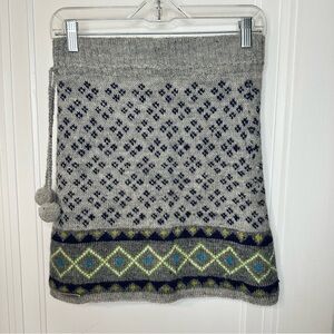 Everest designs skirt size S hand made in Nepal 100% wool, lining 100% acrylic
